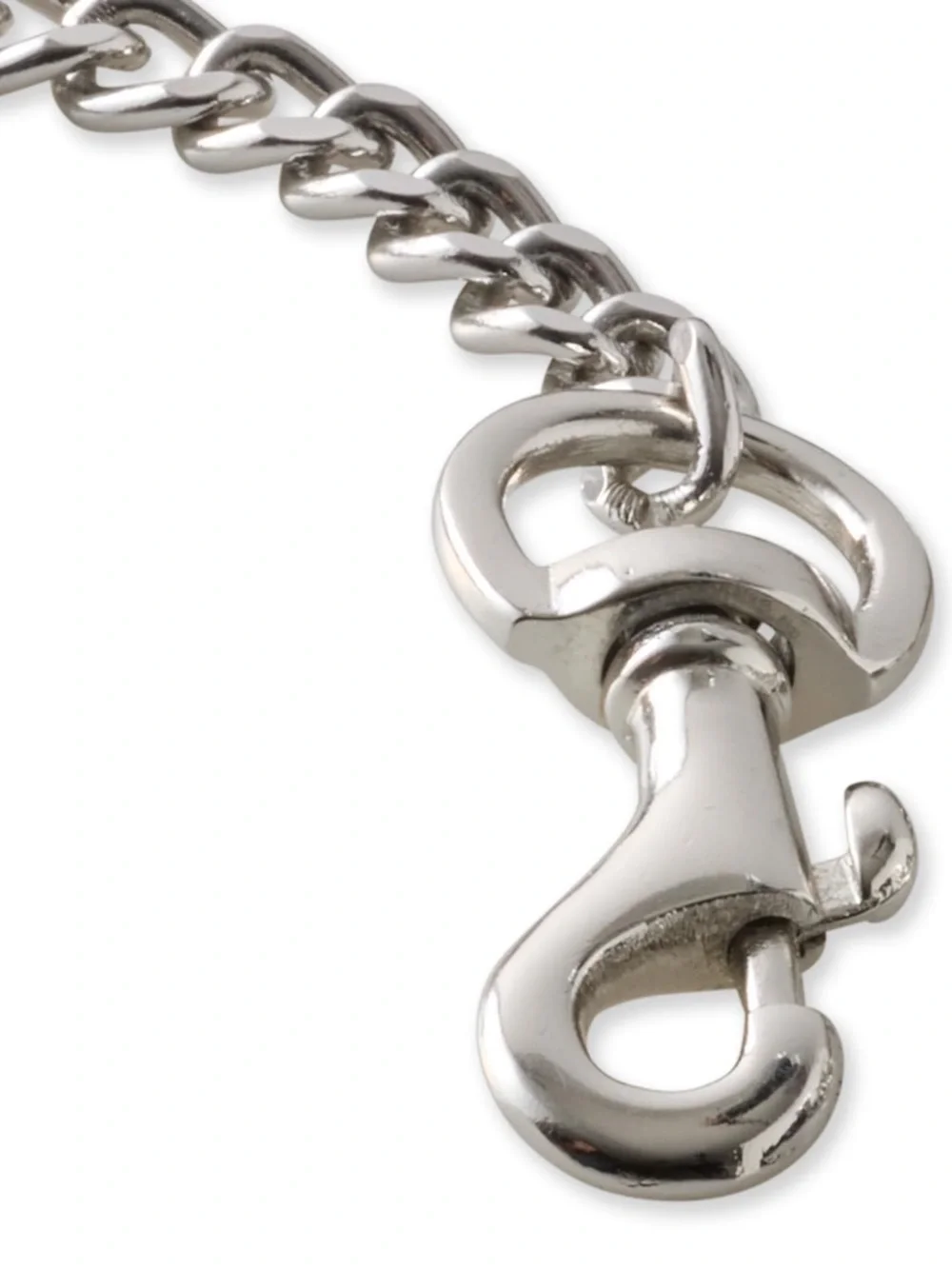 Pet Passion Links - The Saddle Stitch Vegan Leather Chain Dog Leash S, M, L Dogs